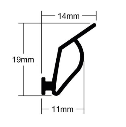 Stormguard Double Door Bubble Gasket
