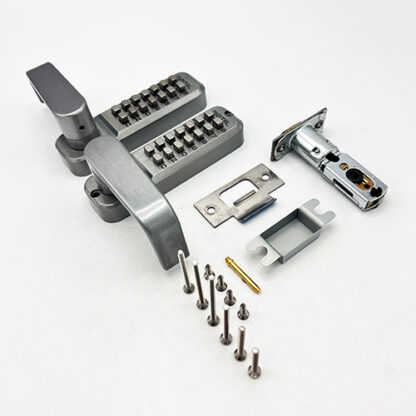 Lockey 2835DS Tubular Mortice Latch Back to Back Lever Digital Lock with Free Passage - Image 2