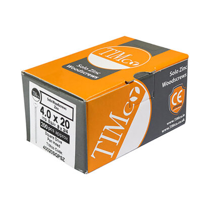 Solo Chipboard & Woodscrew SQ-Pan 25mm length - Image 2