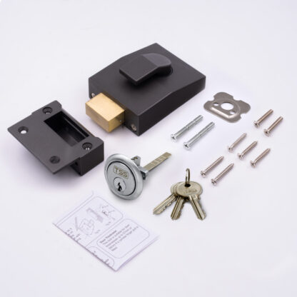 TSS 5 Pin Modern Deadbolt Rim Nightlatch - Image 8