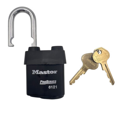 Master Pro Series Hi-Security 54mm Padlock - Open Shackle - Image 3