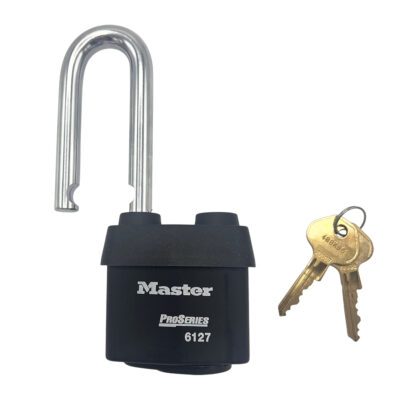 Master Pro Series Hi-Security 67mm Padlock - Long Shackle - Image 2