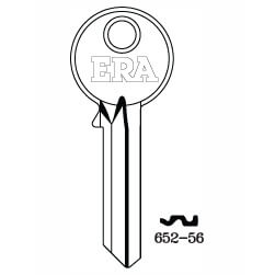 Era 652-56 Genuine 6 Pin Cylinder Key Blank