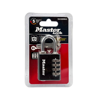Master 7641 40mm Open Shackle Combination Padlock - Image 4