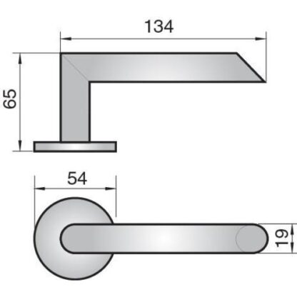 Assa Abloy Iceland Lever Set 954635 (LEAD TIME: 2-3 DAYS) - Image 2