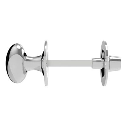 Carlisle Brass AA133CP Oval Thumb Turn with Coin Release  (LEAD TIME: 2-3 DAYS)