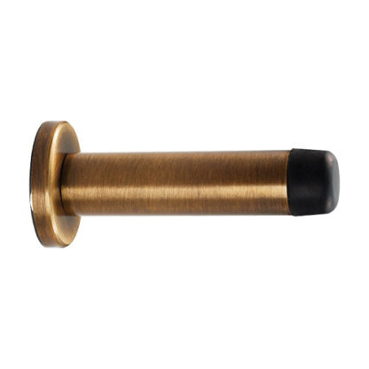 Carlisle Brass AA21AB Cylinder Pattern Door Stop - with Rose (LEAD TIME: 2-3 DAYS)