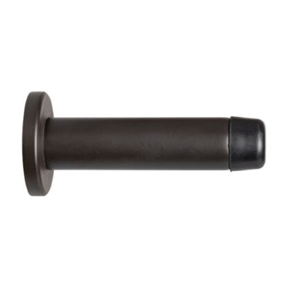 Carlisle Brass AA21MBRZ Cylinder Pattern Door Stop - with Rose (LEAD TIME: 2-3 DAYS)