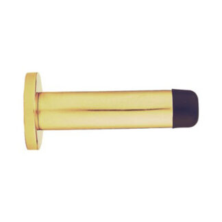 Carlisle Brass AA23 Cylinder Pattern Door Stop - with Rose (LEAD TIME: 2-3 DAYS)