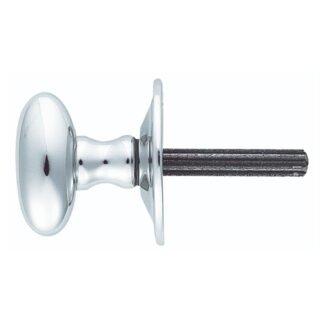 Carlisle Brass AA33CP Oval Thumb Turn (LEAD TIME: 2-3 DAYS)