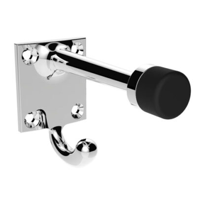Carlisle Brass AA38CP Hat and Coat Hook with Rubber Buffer (LEAD TIME: 2-3 DAYS)
