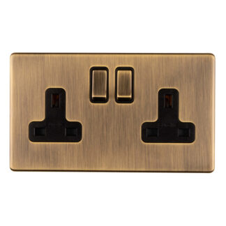 Eurolite AB2SOB 2 Gang Socket (LEAD TIME: 2-3 DAYS)