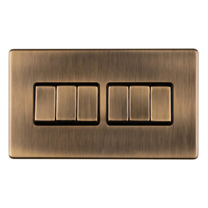Eurolite AB6SWB 6 Gang Switch (LEAD TIME: 2-3 DAYS)