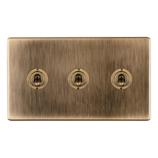 Eurolite ABT3SW 3 GANG 10AMP 2WAY TOGGLE SWITCH (LEAD TIME: 2-3 DAYS)