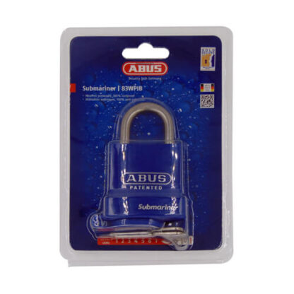 Abus 83WPIB Series Submariner 53mm Open Shackle Weatherproof Padlock - Image 2