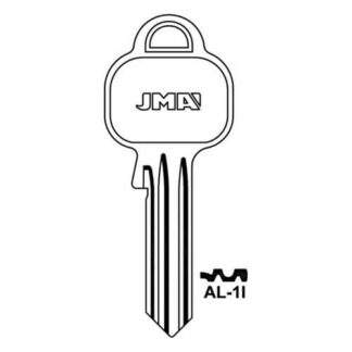 JMA AL-1I Cylinder Key Blank