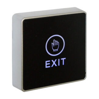 CQR AEB514 Architectural Request To Exit Touch Sensitive With Blue LED - Black (LEAD TIME: 2-3 DAYS)