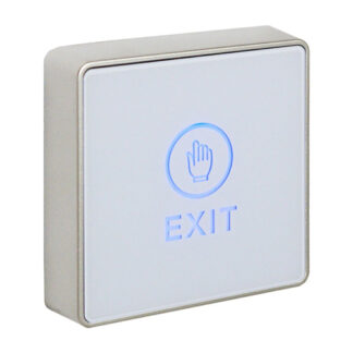 CQR AEB516 Architectural Request To Exit Touch Sensitive With Blue LED - White (LEAD TIME: 2-3 DAYS)