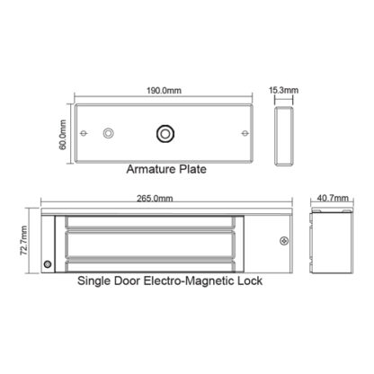 CQR AEM20010 EM | Standard | Single | Un-Monitored (LEAD TIME: 2-3 DAYS) - Image 2
