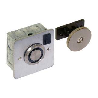 CQR AEM501F-1B Flush Wall Mounted Hold Open Magnet 24V DC - Stainless Steel (LEAD TIME: 2-3 DAYS)