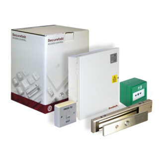 CQR AKT4231 Single Door Access Control Kit - No Keypad Access Control With Electro-magnetic Lock (LEAD TIME: 2-3 DAYS)