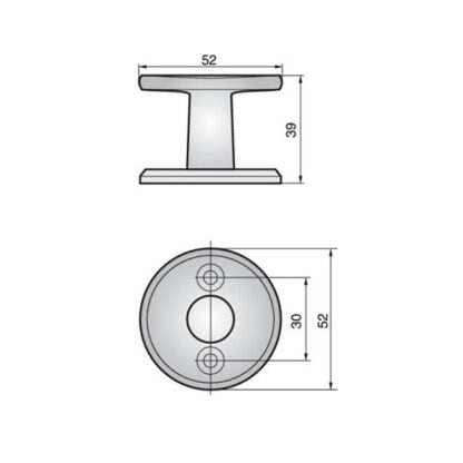 Assa 496 Dead Knob - Image 2