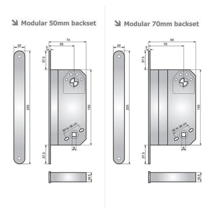 ASSA 876 Modular Emergency Nightlatch - Image 10