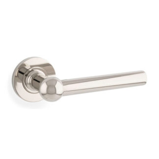 Alexander & Wilks AW250PNPVD Siskin Lever on Rose - Polished Nickel PVD (LEAD TIME: 2-3 DAYS)
