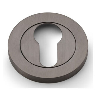 Alexander & Wilks AW390DBZPVD Concealed Fix Escutcheon Euro Profile - Dark Bronze PVD (LEAD TIME: 2-3 DAYS)