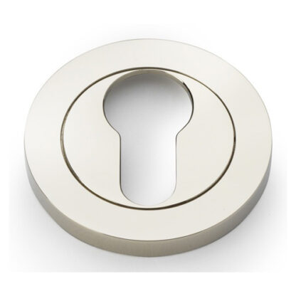 Alexander & Wilks AW390PNPVD Concealed Fix Escutcheon Euro Profile - Polished Nickel PVD (LEAD TIME: 2-3 DAYS)