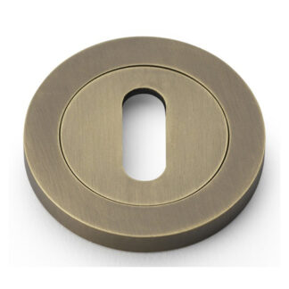 Alexander & Wilks AW391IB Concealed Fix Escutcheon Standard Profile - Italian Brass (LEAD TIME: 2-3 DAYS)