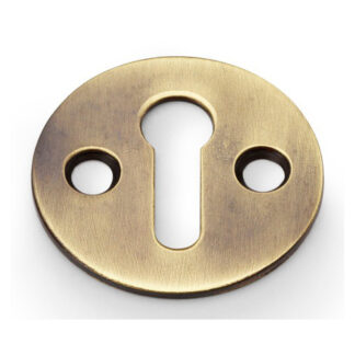 Alexander & Wilks AW399ABZ Victorian Standard Profile Escutcheon - Antique Bronze (LEAD TIME: 2-3 DAYS)