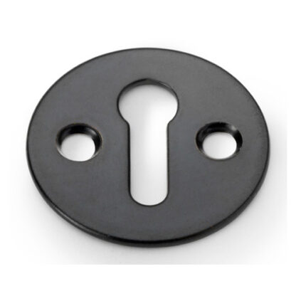 Alexander & Wilks AW399BLK Victorian Standard Profile Escutcheon - Black Powder Coat (LEAD TIME: 2-3 DAYS)