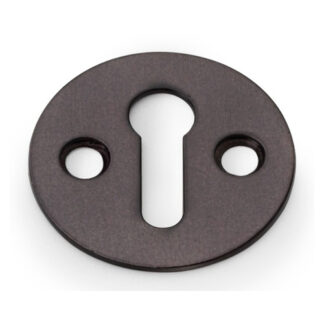 Alexander & Wilks AW399DBZ Victorian Standard Profile Escutcheon - Dark Bronze (LEAD TIME: 2-3 DAYS)