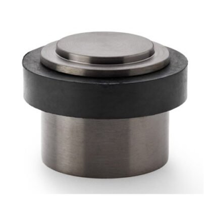 Alexander & Wilks AW603DBZPVD Plain Floor Mounted Door Stop - Dark Bronze PVD (LEAD TIME: 2-3 DAYS)