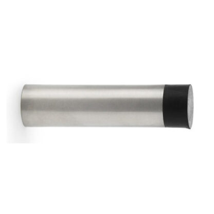 Alexander & Wilks AW610SSS Wall Mounted Cylinder Door Stop - Satin Stainless Steel (LEAD TIME: 2-3 DAYS)