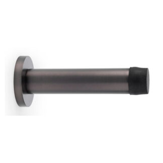 Alexander & Wilks AW616DBZ Cylinder Projection Door Stop on Rose - Dark Bronze (LEAD TIME: 2-3 DAYS)
