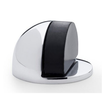 Alexander & Wilks AW631PC Shield Floor Mounted Door Stop - Polished Chrome (LEAD TIME: 2-3 DAYS)