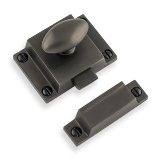 Alexander & Wilks AW730DBZPVD Cupboard Latch-Dark Bronze PVD (LEAD TIME: 2-3 DAYS)
