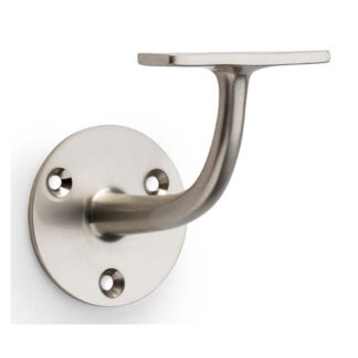 Alexander & Wilks AW750SN Architectural Handrail Bracket - Satin Nickel (LEAD TIME: 2-3 DAYS)