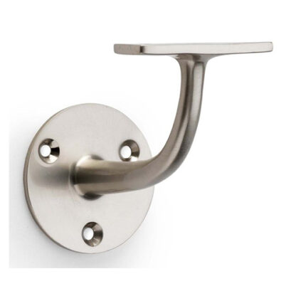 Alexander & Wilks AW750SN Architectural Handrail Bracket - Satin Nickel (LEAD TIME: 2-3 DAYS)
