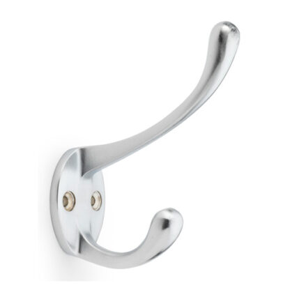 Alexander & Wilks AW770SC Victorian Hat and Coat Hook - Satin Chrome (LEAD TIME: 2-3 DAYS)