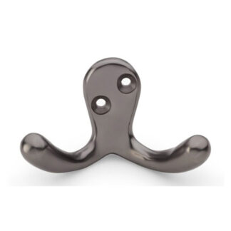 Alexander & Wilks AW773DBZ Victorian Double Robe Hook - Dark Bronze (LEAD TIME: 2-3 DAYS)