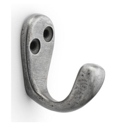 Alexander & Wilks AW774AI Victorian Single Robe Hook - Antique Iron (LEAD TIME: 2-3 DAYS)