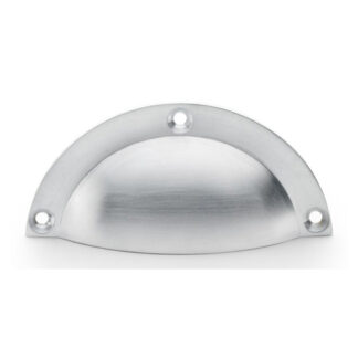 Alexander & Wilks AW910SC Raoul Cup Handle - Satin Chrome (LEAD TIME: 2-3 DAYS)