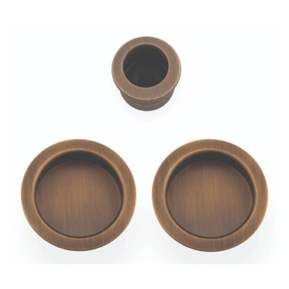 Alexander & Wilks AW994AB Sliding door pull kit-Antique Brass (LEAD TIME: 2-3 DAYS)