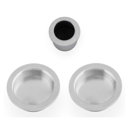 Alexander & Wilks AW994SC Sliding door pull kit-Satin Chrome (LEAD TIME: 2-3 DAYS)