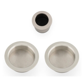 Alexander & Wilks AW994SN Sliding door pull kit-Satin Nickel (LEAD TIME: 2-3 DAYS)