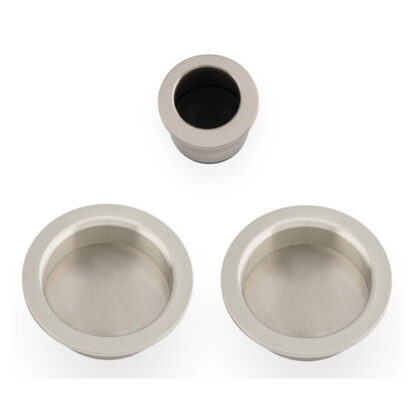 Alexander & Wilks AW994SN Sliding door pull kit-Satin Nickel (LEAD TIME: 2-3 DAYS)