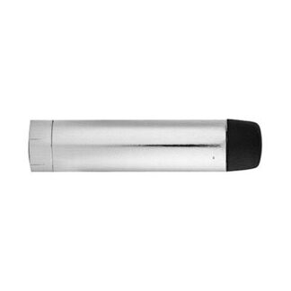 Carlisle Brass AZ22SC Wall Mounted Cylinder Doorstop Satin Chrome (LEAD TIME: 2-3 DAYS)